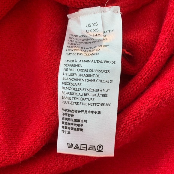 Anthropologie Serena V-Neck Sweater in Red - Picture 6 of 6